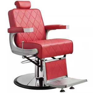 Sillón de Barbería Retro para Hombre, Reclinable, con Elevación, para Cortar, Afeitar y Teñir el Cabello - Product Image 5