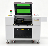 Machine de gravure et de découpe au laser CO2 9060/4060/1390 pour acrylique, bois, pierre, cuir, tissu - Refroidissement par eau, haute puissance 60W-150W