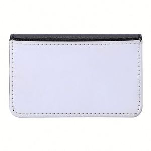 Custom Logo PU Square Leather Business <b>Card</b> Case Luxury Magnetic <b>Card</b> <b>Holder</b> for Business Credit ID <b>Cards</b> Metal Material - Product Image 6