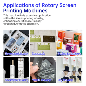 Tự động 4R <span class=keywords><strong>ROTARY</strong></span> lụa Màn hình máy in - Product Image 4