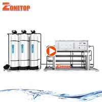 10000 Liter 20000 LPH 20000L Per Jam 25000LPH 50000 GPD Sistem Perawatan Air Osmosis Terbalik