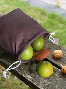 Nueva Bolsa Portátil de Lona para Cosecha de Frutas y Bayas, Plegable, para Senderismo, Acampada y Bushcraft - Product Image 2