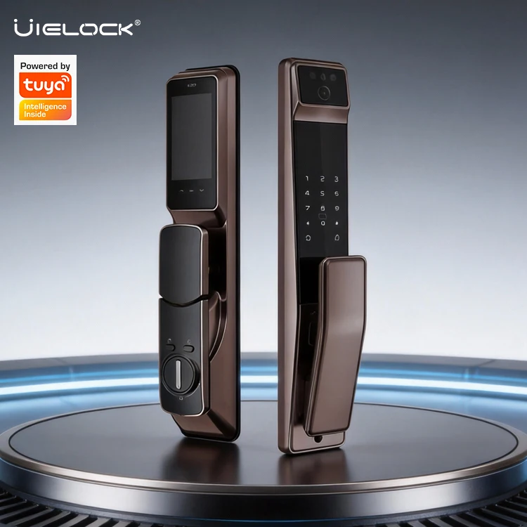 Video Intercom 3D Face Biometric Digital Lock for Aluminum/Steel Doors Waterproof Outdoor Use with WiFi · image 3