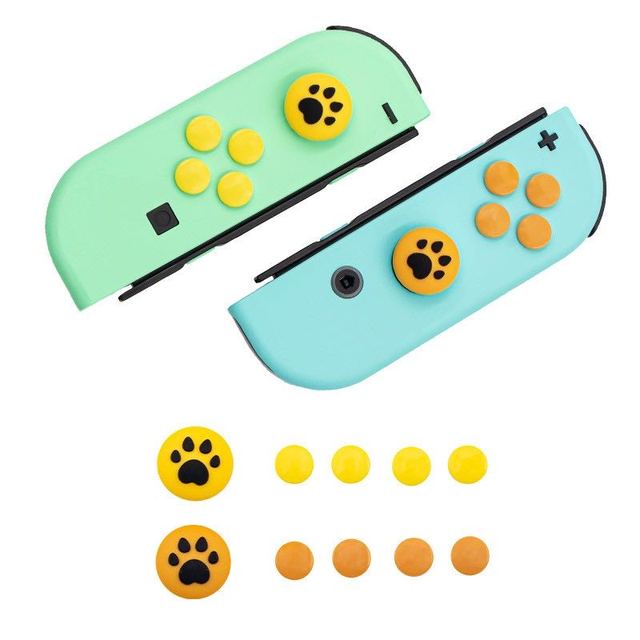 P5 Controller Thumb Grips Silicone P4 Thumbstick Controller Grips Joystick Game Control for Sony Playstation 4 and 5