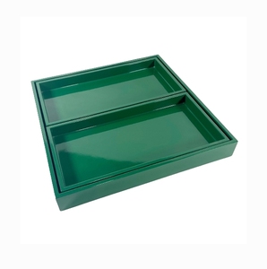 Premium Lacquer Tray for Serving Food and Drinks Stylish Decorative Tray for Home Decor, <b>Kitchen</b> and Dining <b>Table</b> - Product Image 1