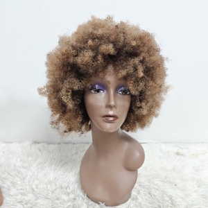 Letsfly Promotion $10 Cheap Wholesales Afro Full machine <b>Wigs</b> <b>Short</b> <b>Wigs</b> Natural Human Hair Yaki Kinky curly Cheap Price <b>Wigs</b> - Product Image 3