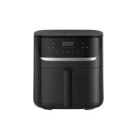 Friteuses à air intelligentes multifonctions numériques 5L 2025 avec écran tactile, utilisation électrique, haute qualité, vente en gros en Chine