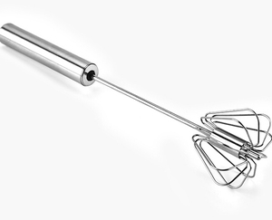 Batidora de Huevos Semiautomática de Acero Inoxidable Ecológica y Fácil de Usar, Batidora Giratoria Tipo Prensa - Product Image 2