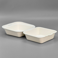 Offre Spéciale – Boîte à Hamburger Jetable Portable Anti-Fuite Biodégradable de Qualité Alimentaire – Contenant Alimentaire en Gros pour la Restauration