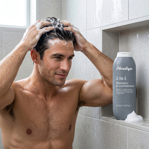 Shampooing et après-shampoing 2-en-1 fabriqué à Guangzhou, soin capillaire anti-frisottis et volumisant pour hommes - Product Image 3