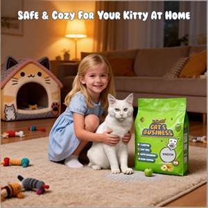 DongnaiPETS Vente Directe Fabricant Litière pour Chat Absorbante 8kg Écologique et Biodégradable, Anti-Odeur, 99% Sans Poussière, Haute Qualité - Product Image 1