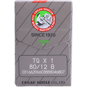 Aghi per Macchina da Cucire in Acciaio Inossidabile Circolari, Set Completo Organ TQX1 TQ*1 TQ1 80/12, Ricambi per Macchine da Cucire - Product Image 1