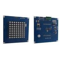 Panneau LED pour tourniquet, voyant lumineux LED, trépied, carton, plaque lumineuse LED de bureau pour barrière de passage, verre acrylique et plastique IP54