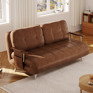 Sofá Cama Convertible Multifuncional de Cuero, Asientos Modernos, el <span class=keywords><strong>Mejor</strong></span> Sofá Cama Inflable 2026, <span class=keywords><strong>Sofás</strong></span> Cama de Cuero Modernos a Bajo Precio - Product Image 5