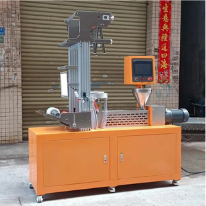 Nhựa mini phim thổi máy cho phòng thí nghiệm thử nghiệm PP PE Pet <span class=keywords><strong>PVC</strong></span> HDPE LDPE phòng thí nghiệm nhỏ thổi phim máy đùn - Product Image 4