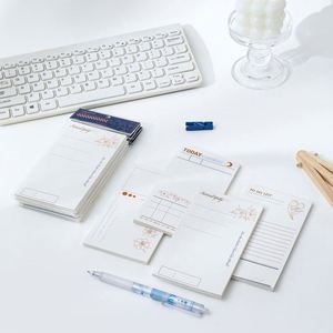 Hot Selling Ins Style Notepads Creative Memo <b>Pad</b> Memo for Diary Loose Leaf High Appearance Value Cartoon - Product Image 3