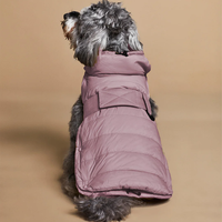 Vêtements pour animaux de compagnie personnalisés, veste matelassée pour chien réglable, coton, imperméable, manteau pour chien 2 en 1, trench classique