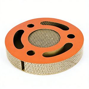 Griffoir pour chat en carton ondulé épaissi, résistant à l'usure et anti-déchirure, vente en gros d'accessoires pour animaux de compagnie - Product Image 2