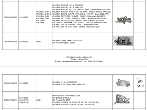 <span class=keywords><strong>Pompe</strong></span> à <span class=keywords><strong>huile</strong></span> ONEKA MD181581-2 4D55 pour moteur <span class=keywords><strong>Mitsubishi</strong></span> <span class=keywords><strong>L200</strong></span> L300 4D56T 2.5 Turbo Diesel HYUNDAI H100 D4BB D4BF - Product Image 2