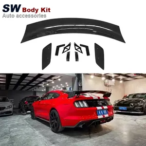 2015-2022 Ford Mustang Rear Trunk Spoiler GT500 Style (Black