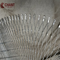 Filet de sécurité en acier inoxydable 304, anti-vol, anti-chute, barrière pour animaux, filet pour volailles, clôture décorative pour jardin, ferme et champ