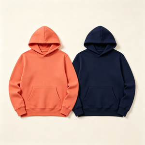 Sweat-shirt à capuche unisexe personnalisable de haute qualité, doux et uni, acceptant les logos personnalisés pour les achats en gros - Product Image 1