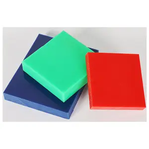 China Leading Manufacturer's UHMWPE/HDPE/PP NYLON Hard Plastic Sheets Customizable Sizes Colors With Cutting Services Available