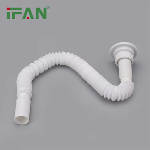 Tuyau <span class=keywords><strong>de</strong></span> <span class=keywords><strong>vidange</strong></span> <span class=keywords><strong>flexible</strong></span> en plastique IFAN, tube télescopique pour lavabo, siphon en S, tuyau <span class=keywords><strong>de</strong></span> <span class=keywords><strong>vidange</strong></span> moderne pour salle <span class=keywords><strong>de</strong></span> bain, tuyau <span class=keywords><strong>de</strong></span> <span class=keywords><strong>vidange</strong></span> avec filtre - Product Image 1