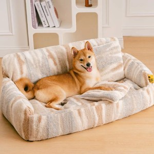 Cama para Cães e Gatos de Pelúcia Estilo Nórdico, Novo Modelo, para Uso Transfronteiriço, Sofá-Cama, Colchão para Cães de Porte Teddy, para Todas as Estações, Ninho para Animais de Estimação, Uso Veicular - Product Image 1