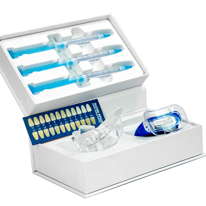 Di Rumah Whitening Kits Gigi Whitening Kit Deluxe Rumah Pemutihan Gigi Sistem Led Light Pemutih Gigi Rumah Kit