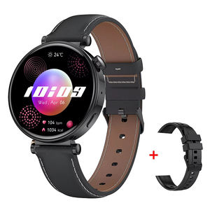 นาฬิกาอัจฉริยะ HK41 Alomed หน้าจอกลม กันน้ำระดับ IP68 สายรัดข้อมือฟิตเนสสำหรับผู้หญิง เครื่องเล่นเพลง ตรวจวัดอัตราการเต้นของหัวใจ - Product Image 3