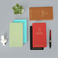 Agenda Semanal de Venta Directa de Fábrica GF, Organizador de Bolsillo, Libreta de Citas, Diario, Cuaderno de PU A6, Bloc de Notas Semanal