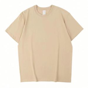 Design Custom logo Pure Cotton T-<b>shirt</b> High Quality Solid Color Casual Style logo Custom Design - Product Image 5