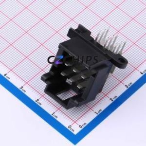 K966140WR-3x03-PTSW Wire-to-Board Pin Header Through hole Component (THT),P=5mm Connector 3x3P 5mm Right Angle Insert 3 - Product Image 1