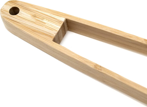 Pinzas de Silicona Ecológicas de Alta Calidad para Servir Alimentos, con Mango de Madera, para Ensaladas y Pan, Venta al Por Mayor - Product Image 5