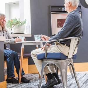 Coussin de siège pour chaises de bureau, fauteuils roulants, scooters, chaises de <span class=keywords><strong>cuisine</strong></span>, sièges de voiture, 100% polyester, mousse à mémoire de forme, amovible et lavable - Product Image 5