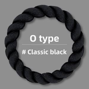 Housse de <span class=keywords><strong>volant</strong></span> en PVC torsadé et peluche à 3 branches <span class=keywords><strong>pour</strong></span> l'hiver, motif dessin animé mignon, courte, universelle, chaude, ronde, en forme de D - Product Image 6