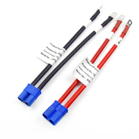 Câble de prise de batterie au Lithium EC8 8Awg câble d'alimentation en Silicone souple modèle de stockage d'énergie à courant élevé câble de borne automobile haut