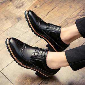 Zapatos de Cuero para Hombre, Última Moda 2024, Gran Venta, Versátiles, Zapatos Formales de Oficina, Zapatos de Vestir Formales para Caballero - Product Image 6