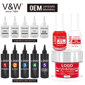 अनुकूलित निजी लेबल सूई पाउडर 1 में 3 प्रणाली रंग पूरी तरह से मैच जेल पोलिश और नाखून लाह - Product Image 5