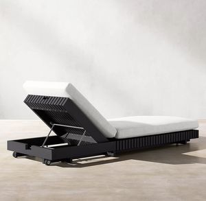 Lettini Prendisole Moderni per Esterni, Arredamento per Bordo Piscina, Sdraio da Spiaggia, <span class=keywords><strong>Lettino</strong></span> da Giardino - Product Image 2