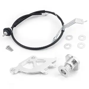 Clutch Cable Kit And Firewall Adjuster Triple Hook Clutch Quadrant Kit For Ford Mustang 96-04 For Car Truck Tuning Part