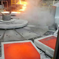 Machine de moulage de plaques d'anode en cuivre, ligne de production de plaques de cathode pour la fusion et le raffinage du cuivre de rebut