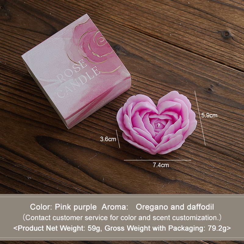 ชมพู-ม่วง (กลิ่น: ออริกาโน &amp; นาร์ซิสซัส)