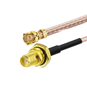 Anneau étanche 1.13mm 1.37mm SMA femelle vers <span class=keywords><strong>U</strong></span>.FL MHF1 Extension Pigtail Jumper RF Coaxial Cable - Product Image 5