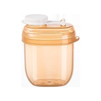 Caja Portátil de Almacenamiento de Fórmula para Bebés, Libre de BPA, con Cuchara, para Alimentación en Movimiento, 90 ml