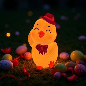 ตุ๊กตาไก่น่ารักสำหรับตกแต่ง LED ในเทศกาลอีสเตอร์ - Product Image 1