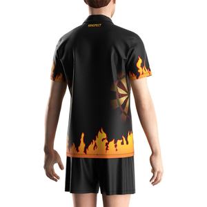 T-shirt d'été à manches courtes pour homme, design sublimation, avec logos, style polo ou Dart Shirt - Product Image 6