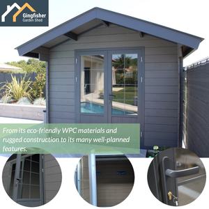 Legno composito <span class=keywords><strong>plastica</strong></span> fai da te Cottage prefabbricato lei capannone idee kit piani su un Budget - Product Image 3