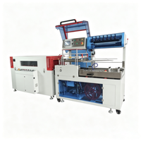Emballage sous film rétractable en polyoléfine à scellage latéral de haute capacité, à température constante et contrôle PLC, pour l'emballage des textiles industriels